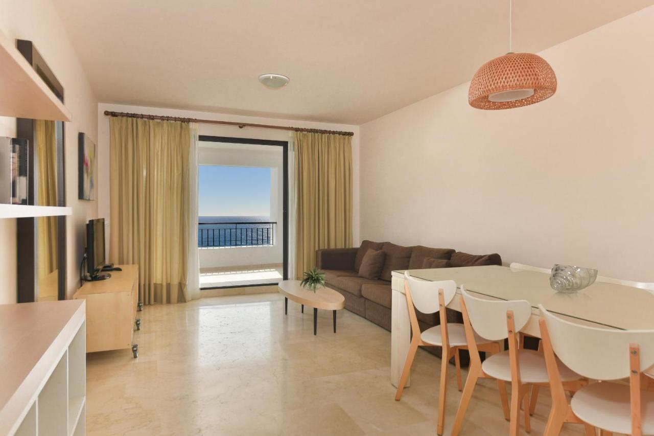 Impresionante Apartamento Vista Mar Frontal Torrox Eksteriør billede