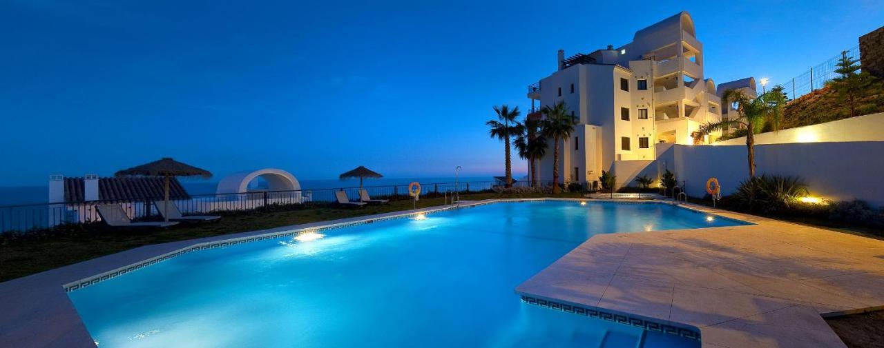 Impresionante Apartamento Vista Mar Frontal Torrox Eksteriør billede