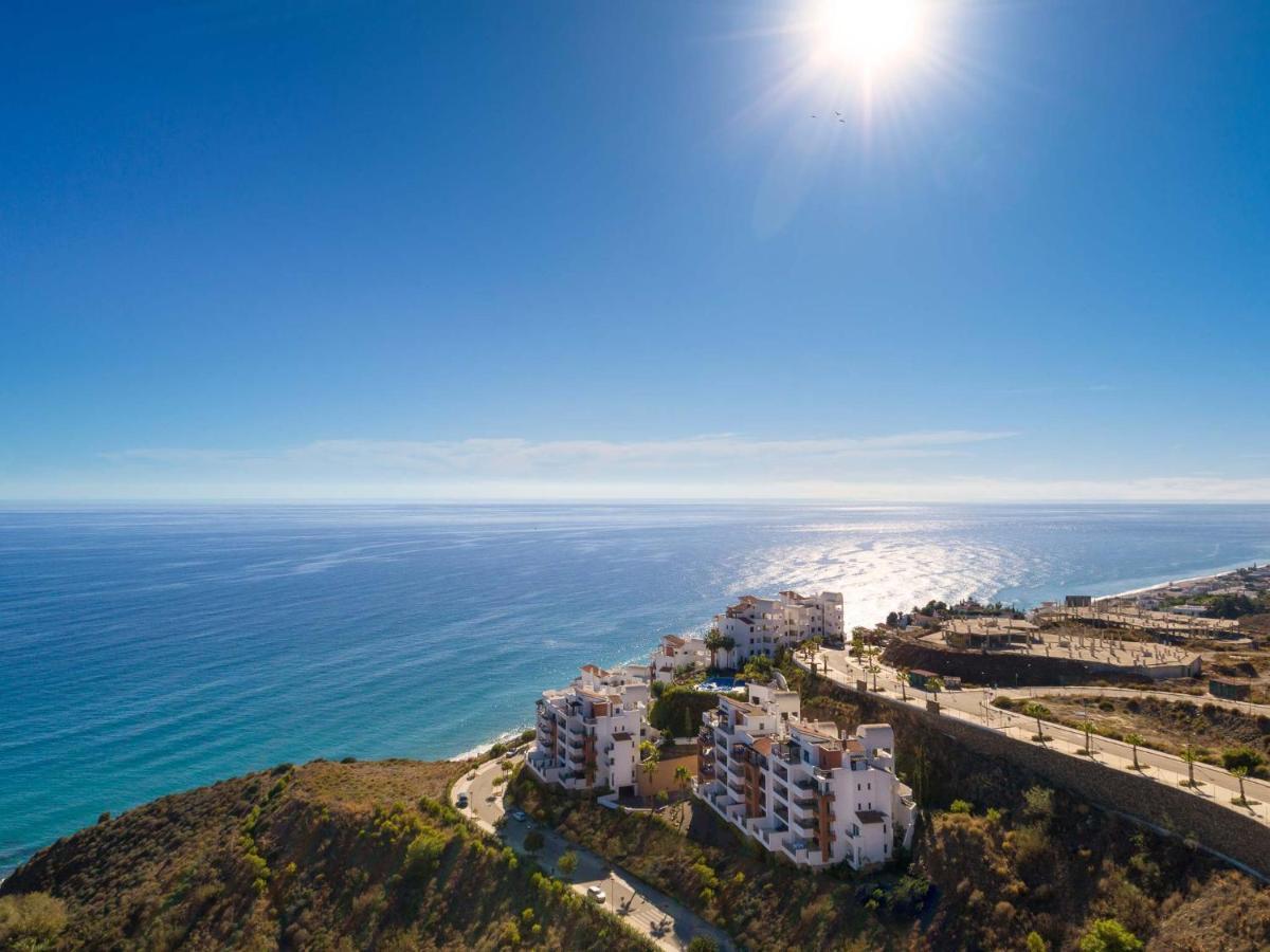 Impresionante Apartamento Vista Mar Frontal Torrox Eksteriør billede
